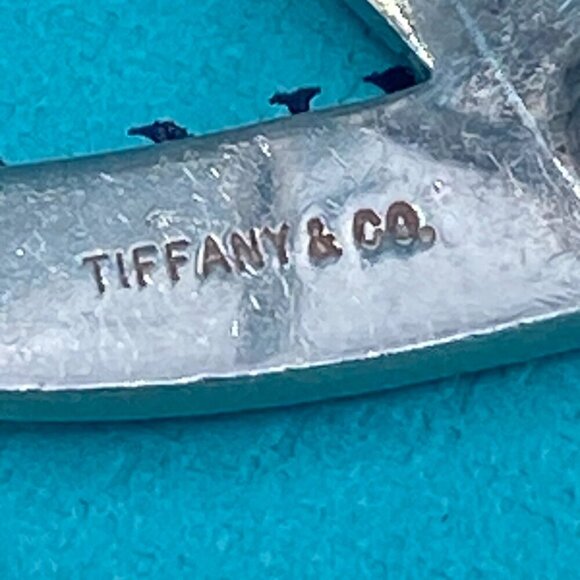 Tiffany & Co. Sterling Silver X Clip Earrings - Picture 5 of 8